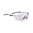 SZEMÜVEG CUTLINE WHITE/IMPACTX2 PHOTOCHROMIC LASER PURPLE + EXTRA BUMPER