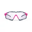 SZEMÜVEG CUTLINE PINK FLUO-BLACK BUMPERS/IMPACTX2 PHOTOCHROMIC LASER PURPLE