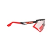 SZEMÜVEG DEFENDER BLACK-RED BUMPERS/IMPACTX2 PHOTOCHROMIC RED