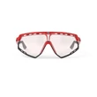 SZEMÜVEG DEFENDER FIRE RED-BLACK BUMPERS/IMPACTX2 PHOTOCHROMIC LASER RED