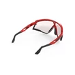 SZEMÜVEG DEFENDER FIRE RED-BLACK BUMPERS/IMPACTX2 PHOTOCHROMIC LASER RED