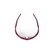 SZEMÜVEG PROPULSE MERLOT/MULTILASER RED