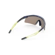 SZEMÜVEG TURBOLENCE CRYSTAL BLUE AVIO-APPLE GREEN FADE/MULTILASER YELLOW