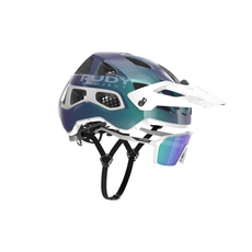 PACK MTB IRIDESCENT CAPSULE / PROTERA PLUS WHITE L 59-61CM +SPINSHIELD WHITE/RACING GREEN