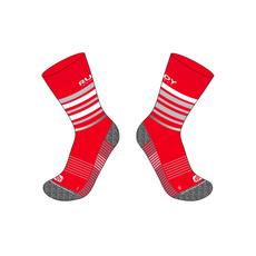 ZOKNI HIGHVIZ LONG CUT RED M 40-43