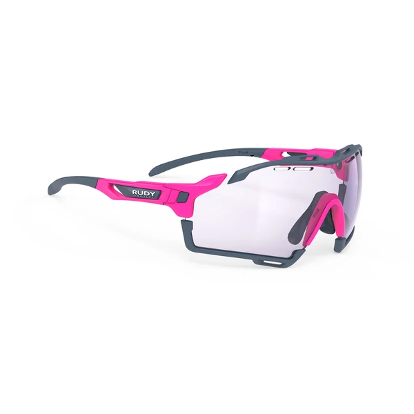 OCHELARI CUTLINE PINK FLUO-BLACK BUMPERS/IMPACTX2 PHOTOCHROMIC LASER PURPLE