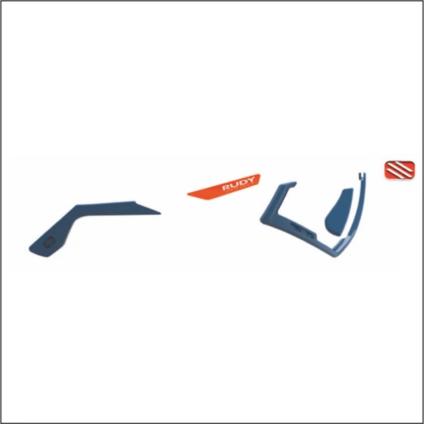 CUSTOM KIT DEFENDER BLUE/AVIO-RED FLUO/WHITE