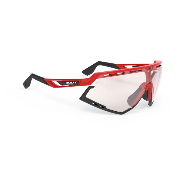 SZEMÜVEG DEFENDER FIRE RED-BLACK BUMPERS/IMPACTX2 PHOTOCHROMIC LASER RED