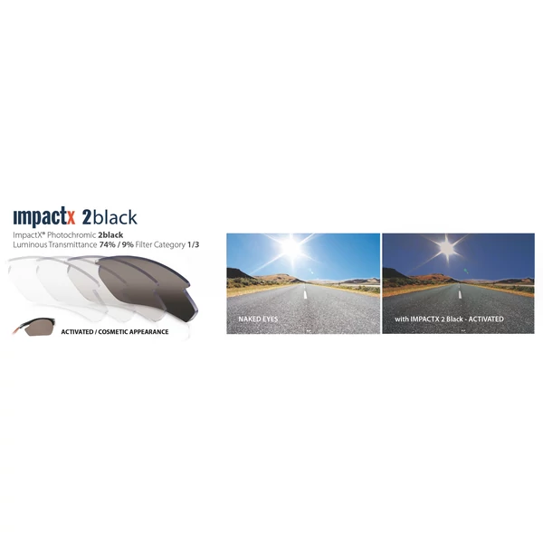 LENCSE STRATOFLY IMPACTX2 PHOTOCHROMIC BLACK