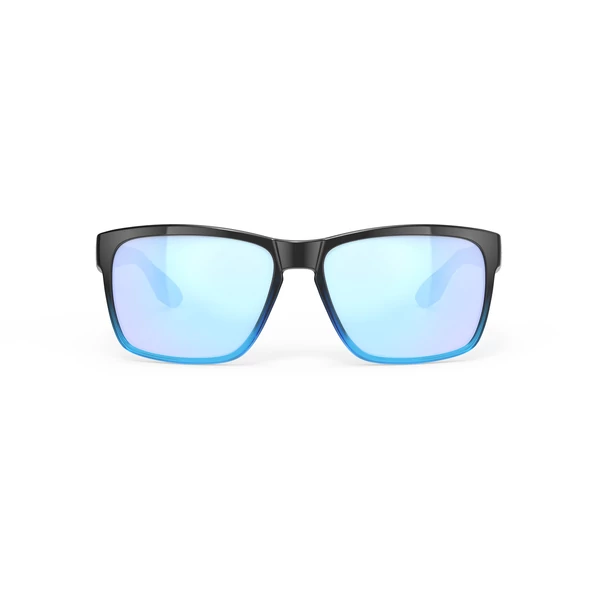 SZEMÜVEG SPINHAWK EDGE BLACK FADE-CRYSTAL AZUR/MULTILASER ICE