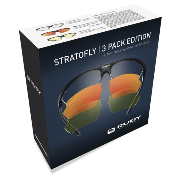 SZEMÜVEG STRATOFLY 3PACK EDITION BLACK/3 LENCSE